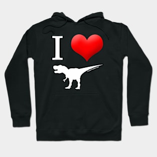 I Heart Dinos Hoodie